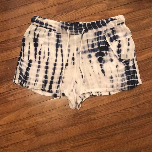 French Connection Pants - French Connection tie dye shorts